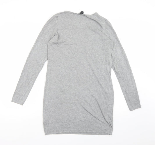 ESMARA Womens Grey  Knit Jumper Dress  Size 10