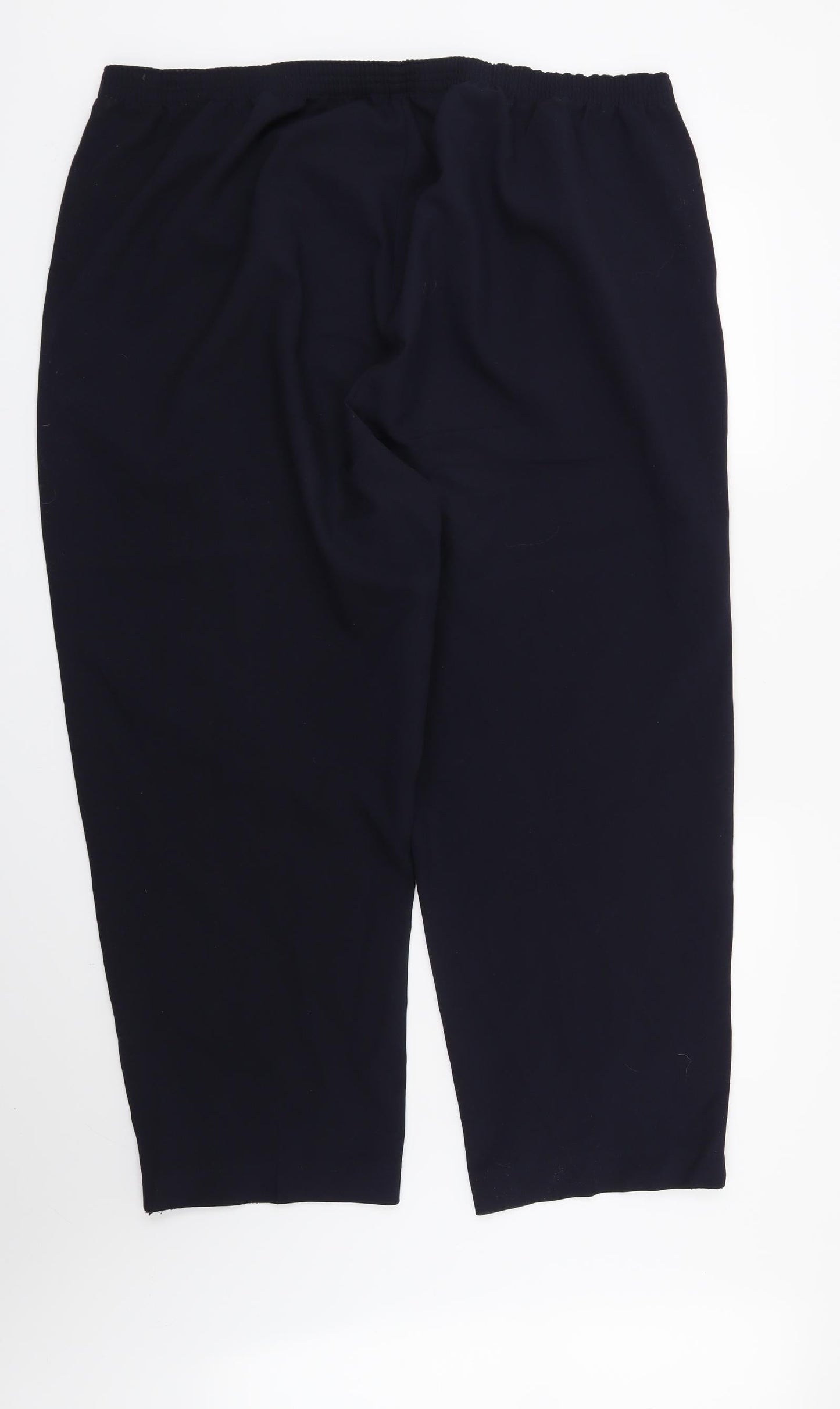 Womens UK Size 22 in Bonmarché Regular Fit  Blue Trousers