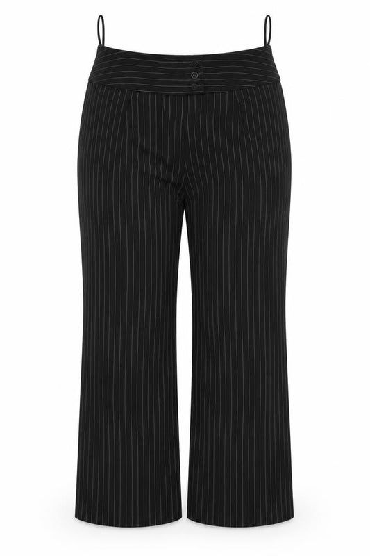Womens UK Size 20 Kit Regular Fit  Black Trousers