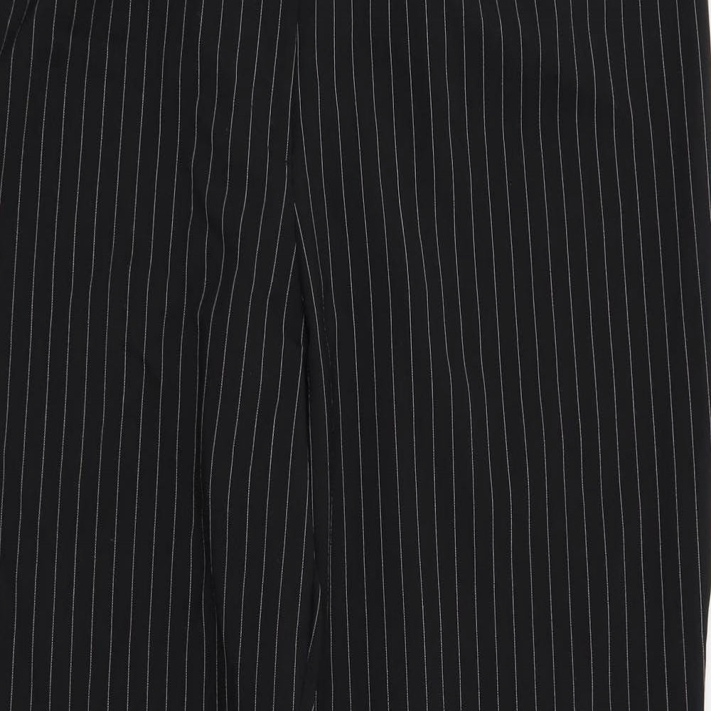 Womens UK Size 20 Kit Regular Fit  Black Trousers