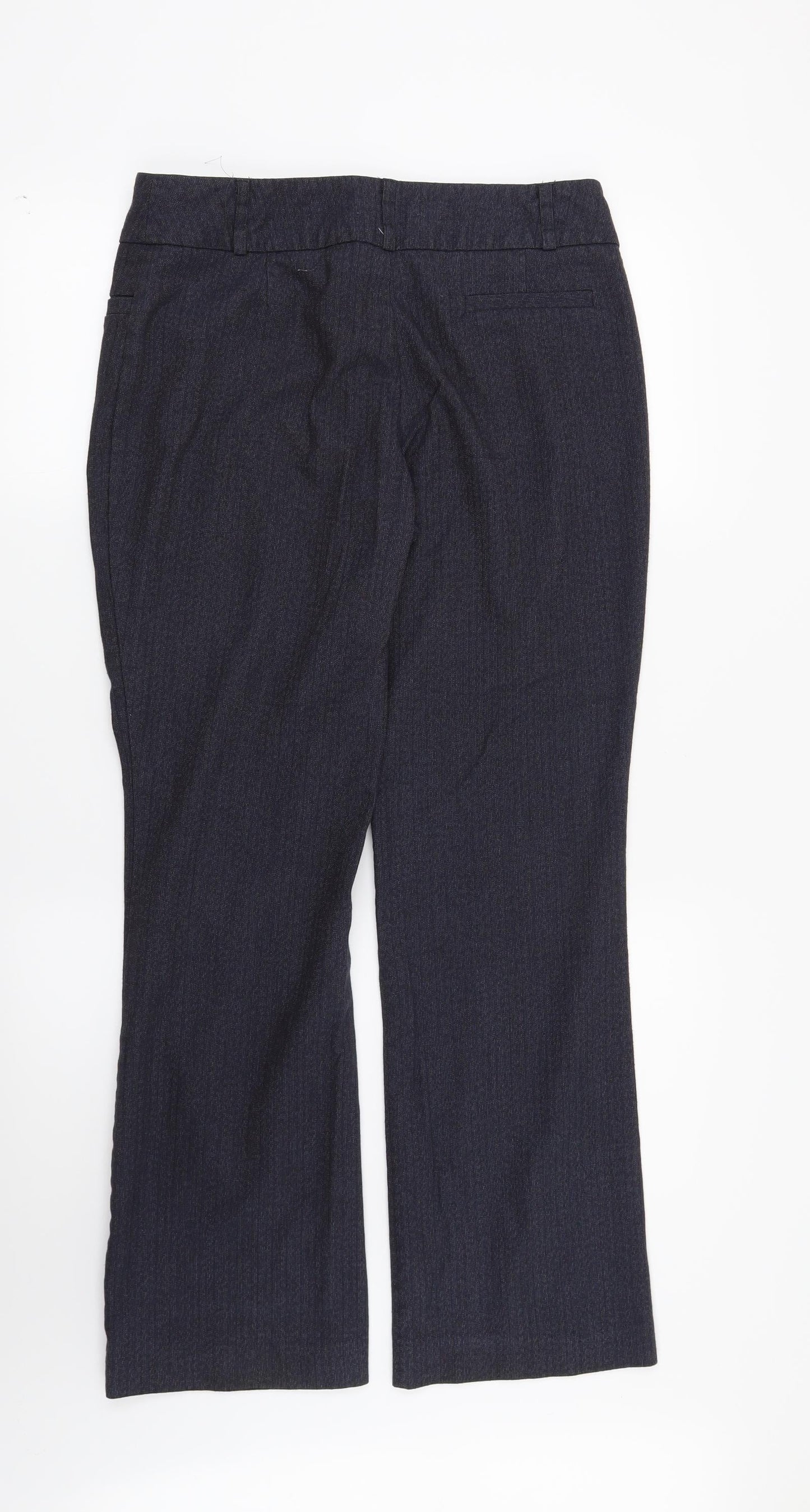 Womens UK Size 10 NEXT Regular Fit  Blue Trousers