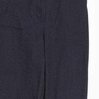 Womens UK Size 10 NEXT Regular Fit  Blue Trousers