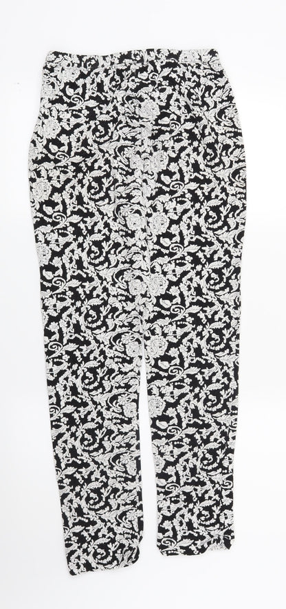 Womens UK Size 32 in Preworn  Capri Black Leggings