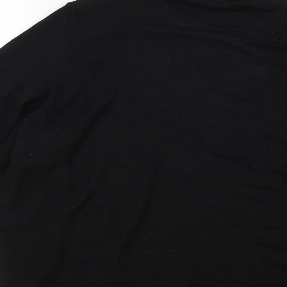 Merona Womens Black   Cardigan Jumper Size M
