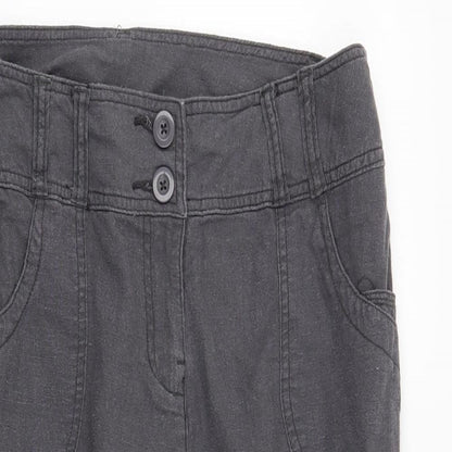 Womens UK Size 12 Papaya Regular Fit  Grey Trousers