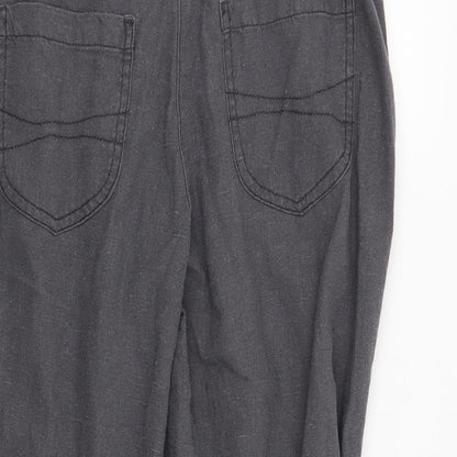 Womens UK Size 12 Papaya Regular Fit  Grey Trousers