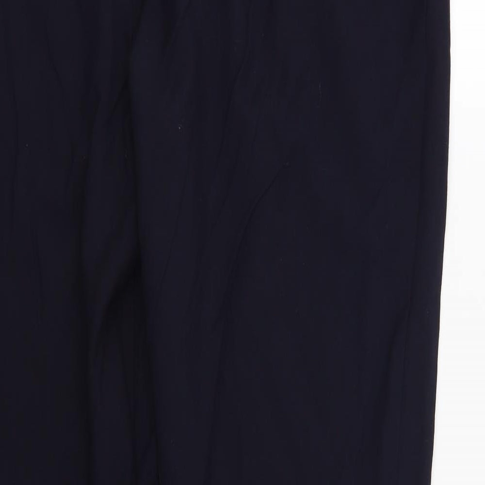 Marks and Spencer Mens Blue   Trousers  Size 20 L30 in