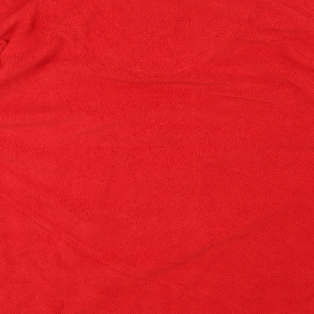 Preworn Womens Red Solid  Top Pyjama Top Size 16  - Christmas Dog