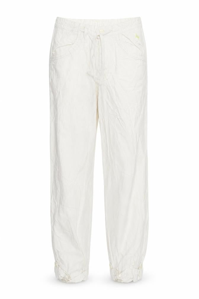 Womens UK Size 28 in Preworn Regular Fit  White Trousers