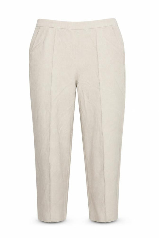 Womens UK Size 12 Isle Regular Fit  Beige Trousers