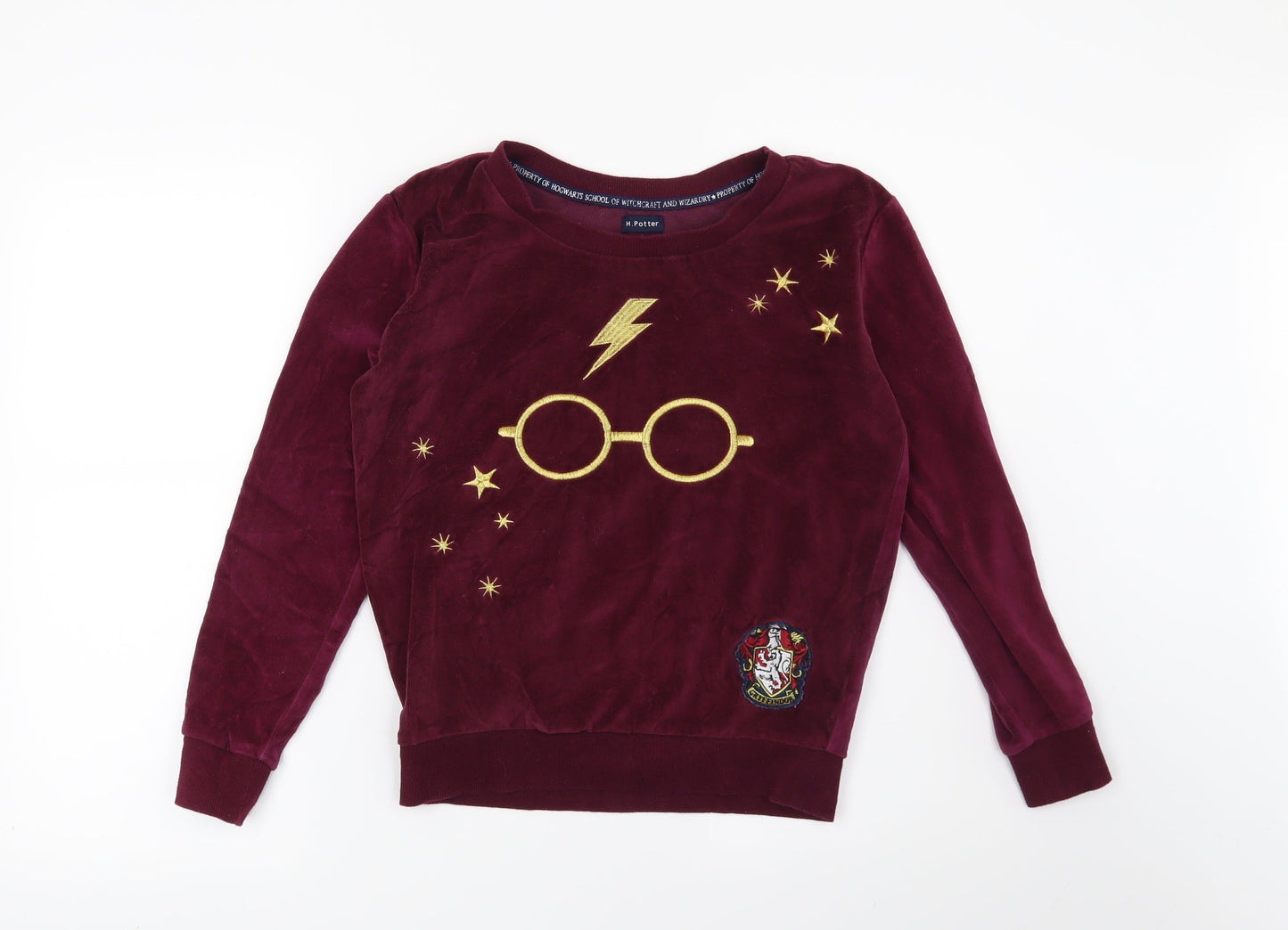 Love to Lounge Womens Red Solid  Top Pyjama Top Size 4  - Harry Potter