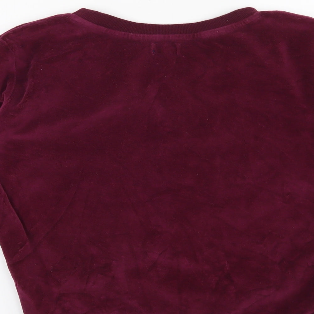 Love to Lounge Womens Red Solid  Top Pyjama Top Size 4  - Harry Potter