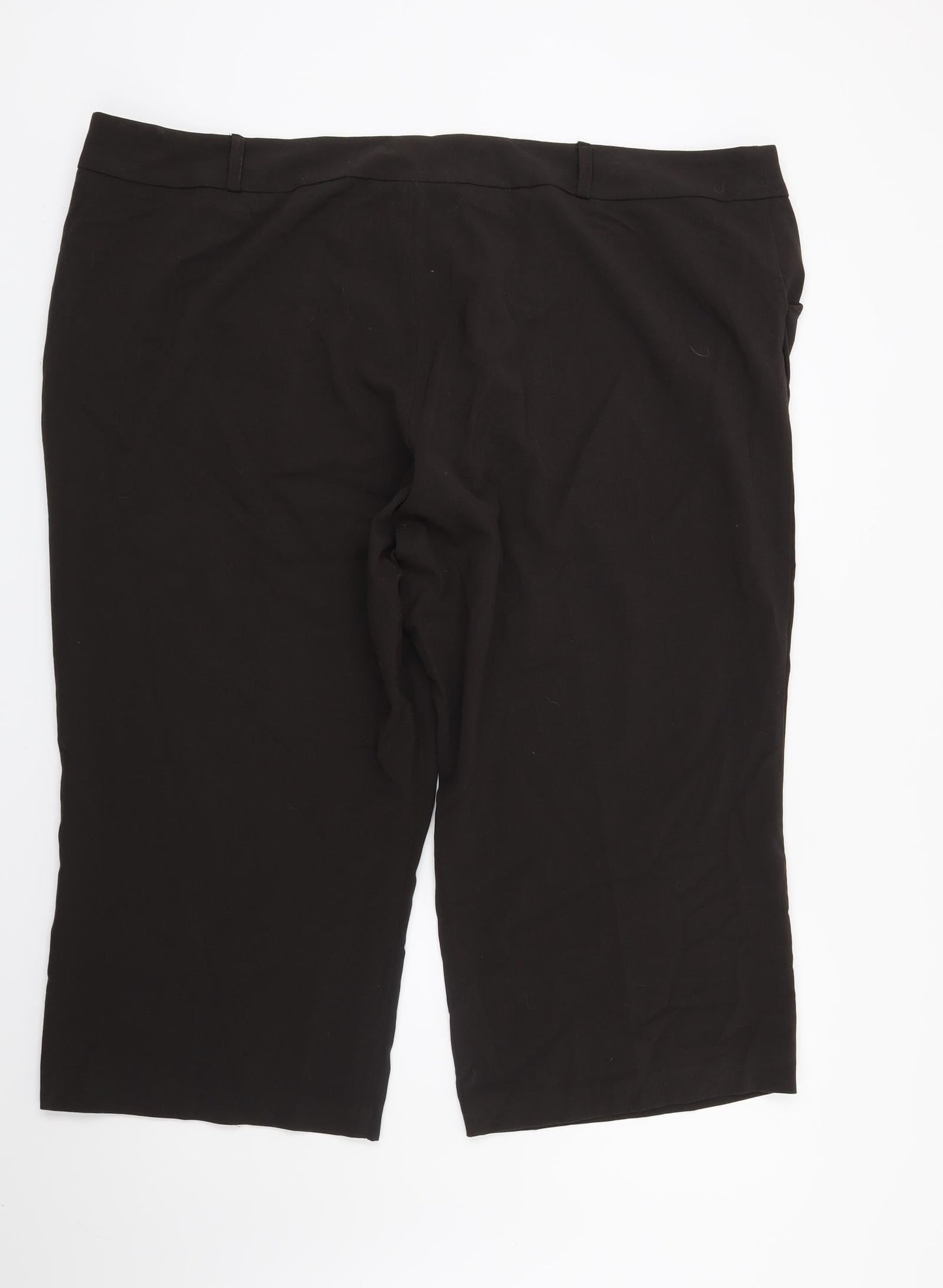 New Look Womens Brown   Trousers  Size 24 L22 in