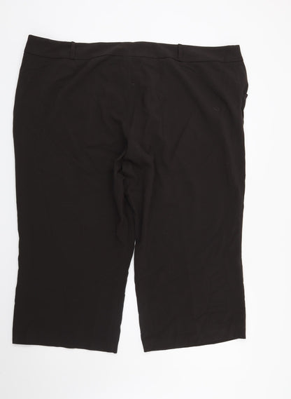 New Look Womens Brown   Trousers  Size 24 L22 in