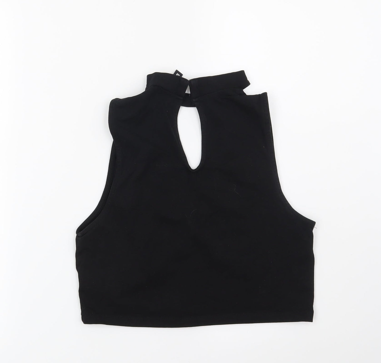 Womens UK Size M H&M Black Basic Blouse