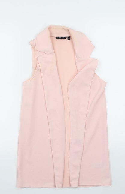 Candy Couture Girls Pink   Gilet Coat Size 12 Years