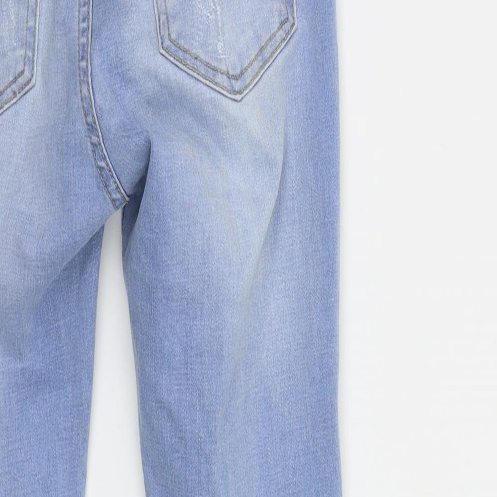 Queen of hearts Womens Blue   Straight Jeans Size XS L26 in