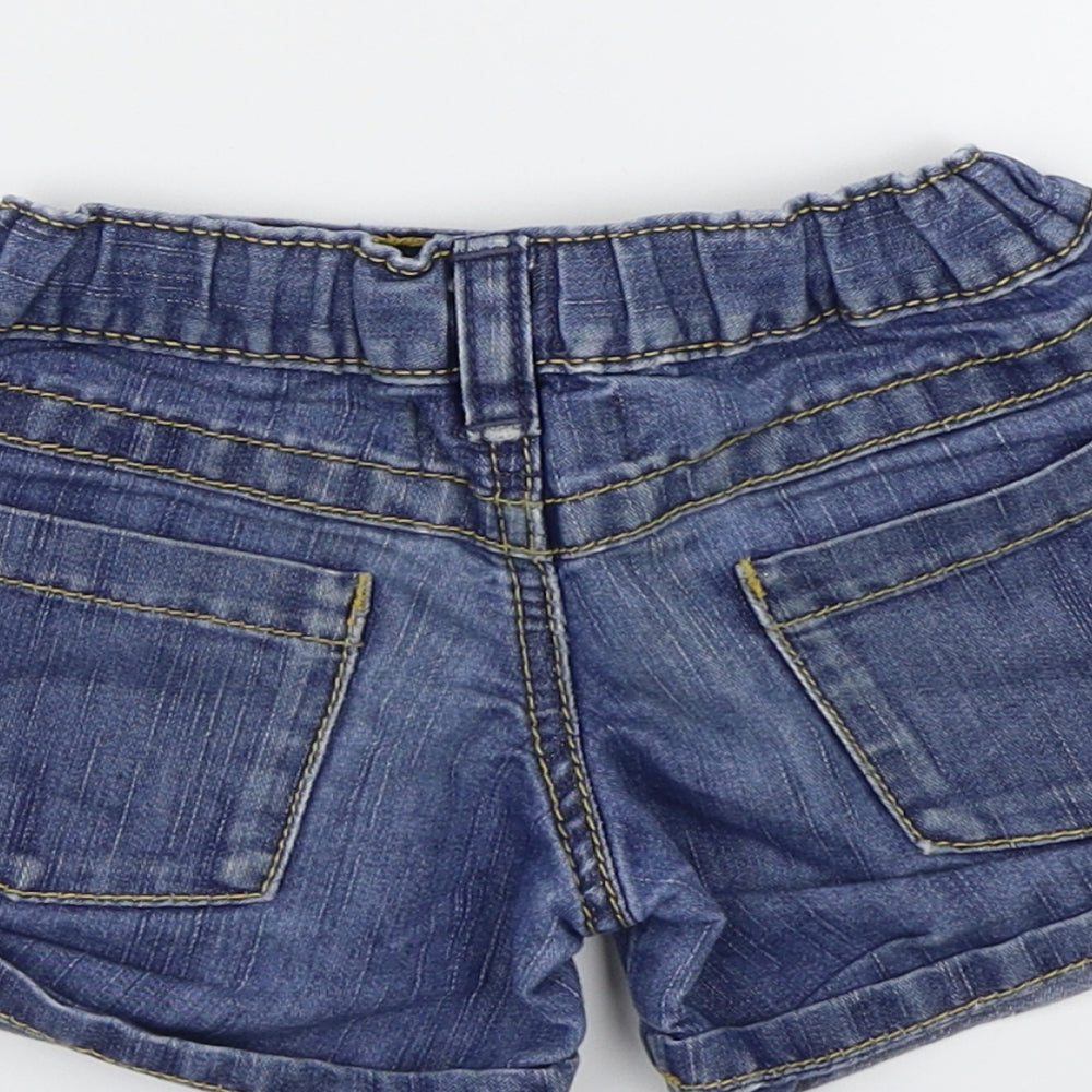 Marks and Spencer Girls Blue   Bermuda Shorts Size 5-6 Years
