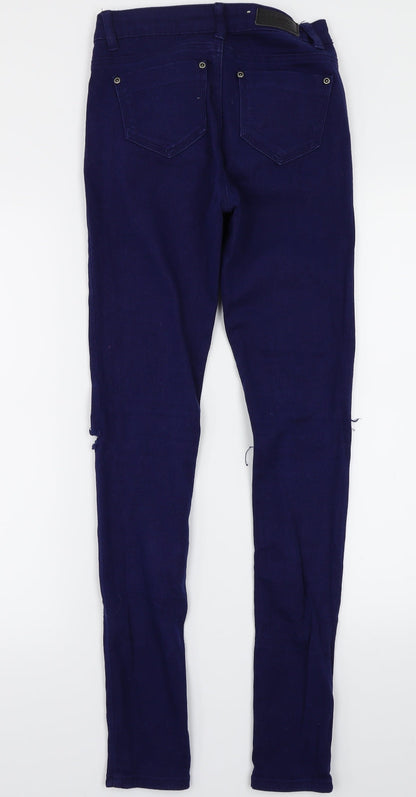 Cosmic Womens Blue   Skinny Jeans Size 6 L29 in