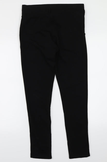 Prague Womens Black   Trousers  Size 6 L28 in