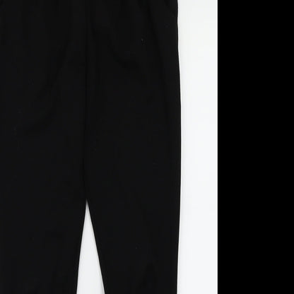 Prague Womens Black   Trousers  Size 6 L28 in