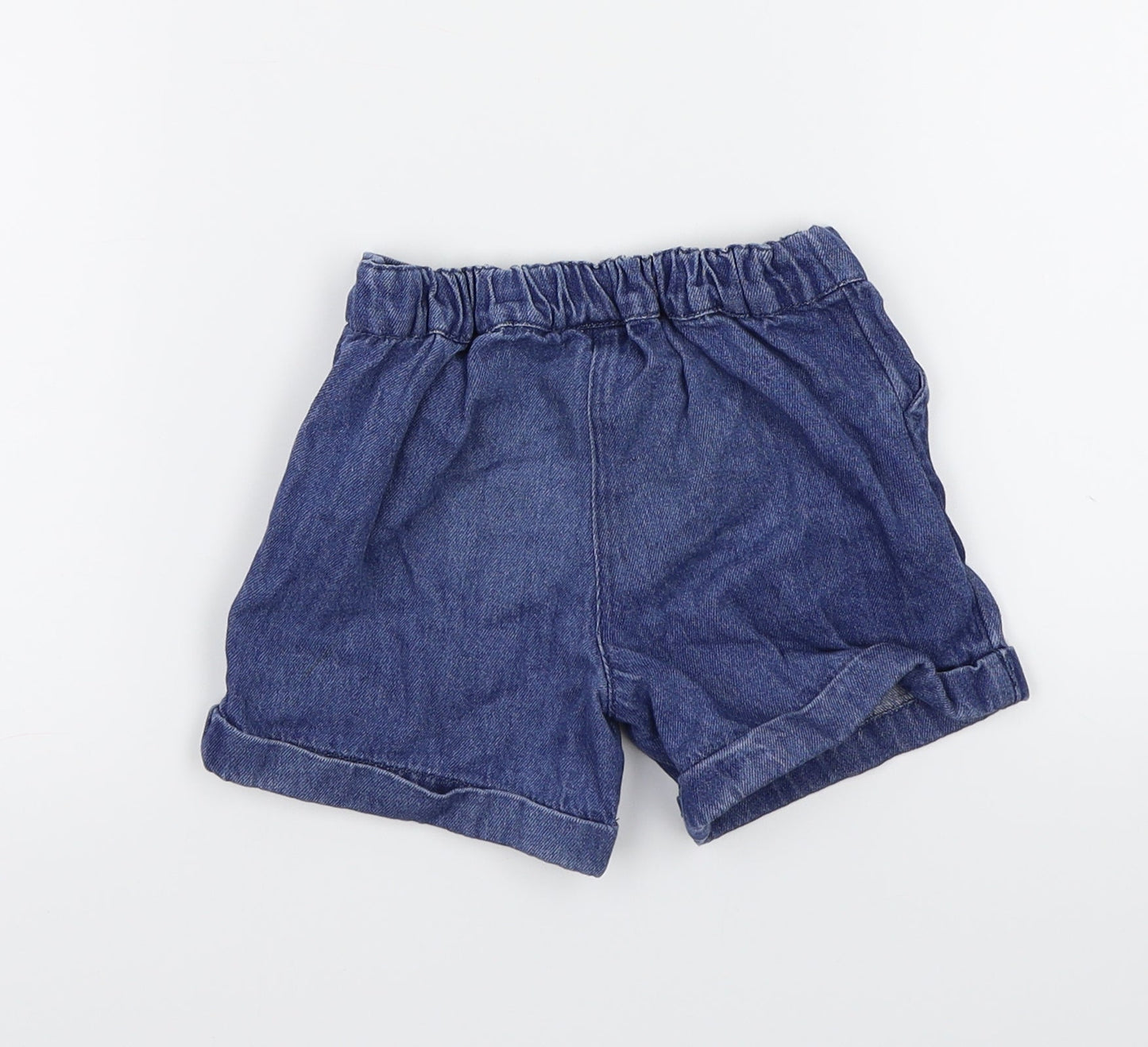Marks and Spencer Girls Blue   Bermuda Shorts Size 2-3 Years