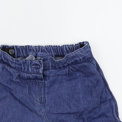 Marks and Spencer Girls Blue   Bermuda Shorts Size 2-3 Years