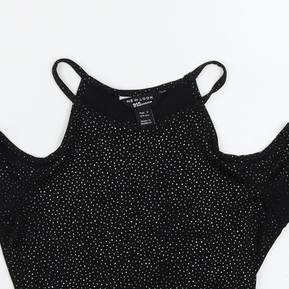 New Look Girls Black   Basic T-Shirt Size 9 Years