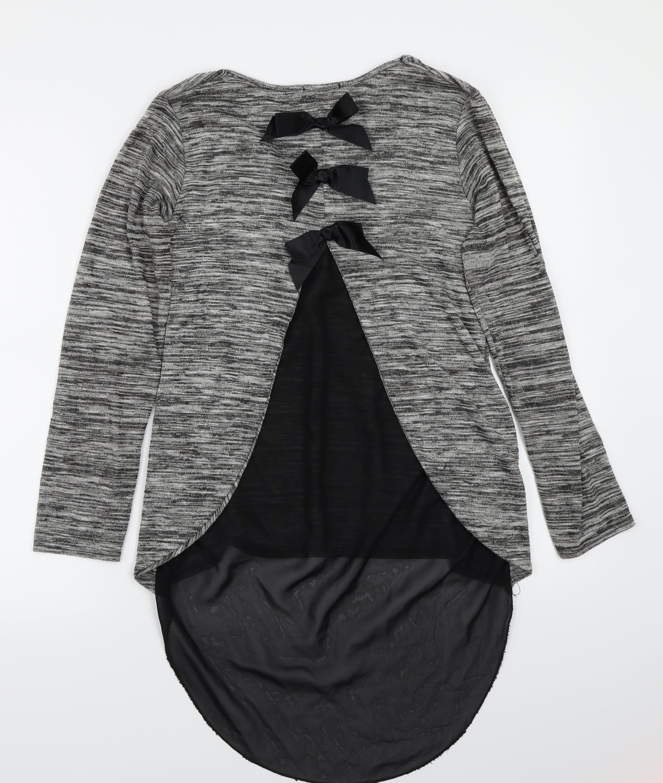 Dolly paris Womens Grey   Basic T-Shirt Size M