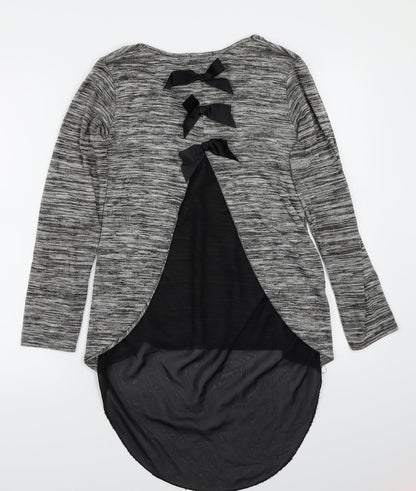 Dolly paris Womens Grey   Basic T-Shirt Size M