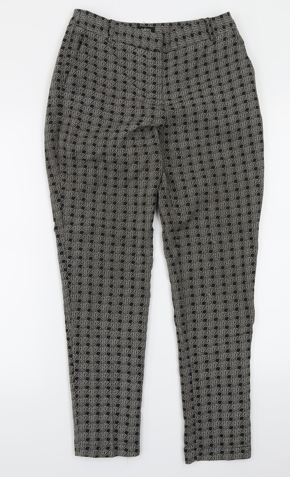 Womens UK Size 8 Oasis Regular Fit  Black Trousers
