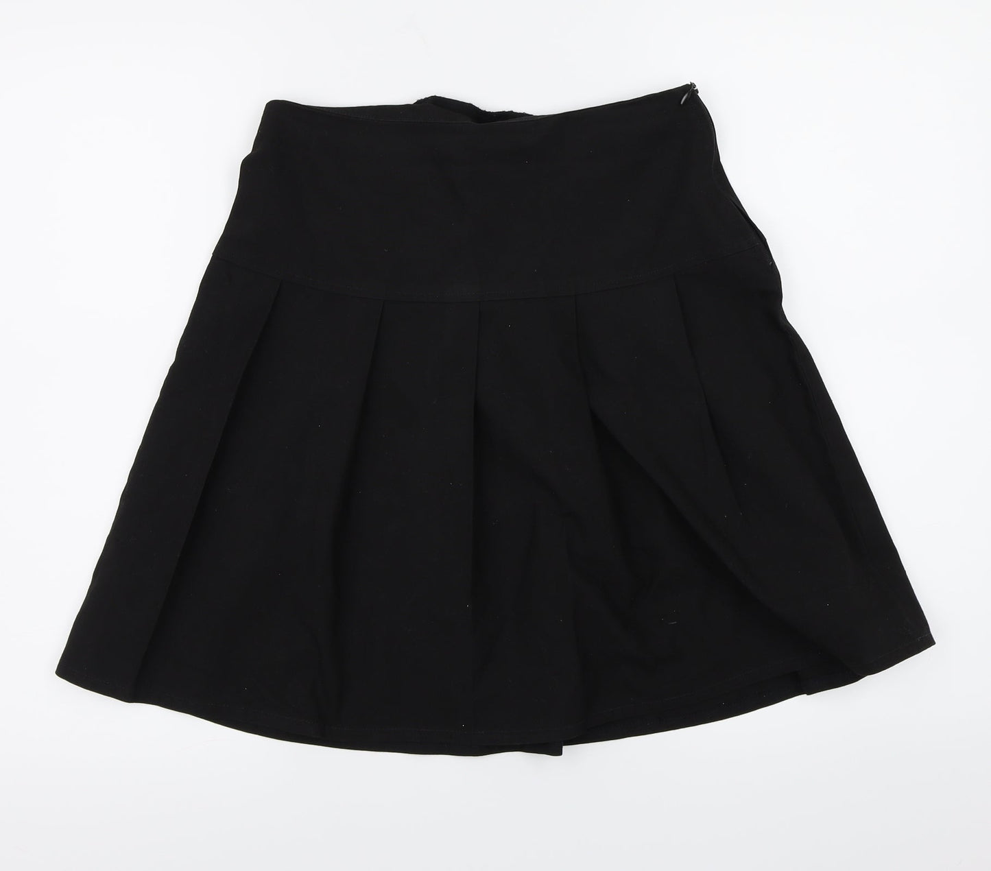 Marks and Spencer Girls Black   A-Line Skirt Size 12 Years