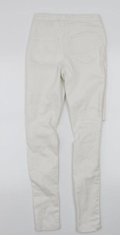 Parisian Womens White   Skinny Jeans Size 6 L27 in