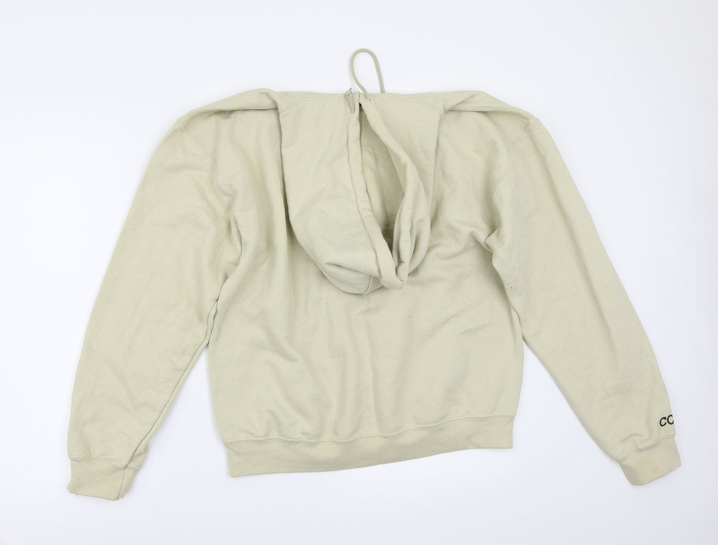 Gildan Womens Beige   Pullover Hoodie Size M