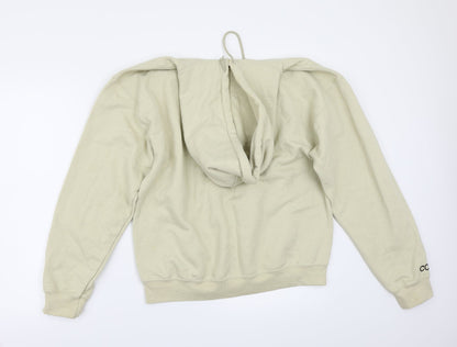 Gildan Womens Beige   Pullover Hoodie Size M