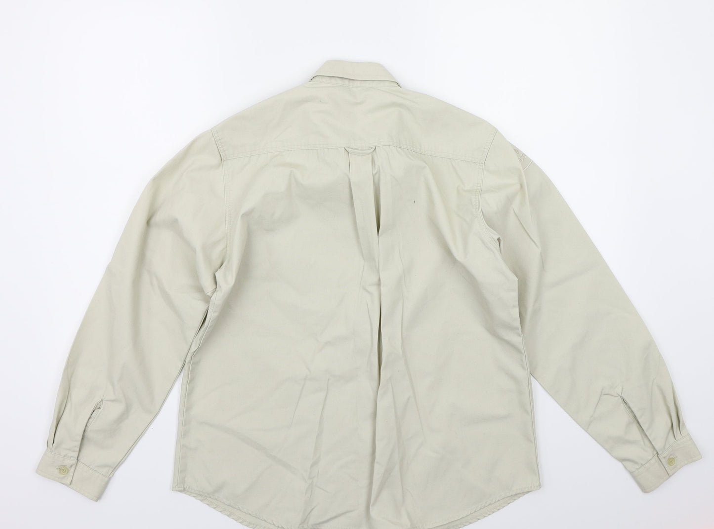 scoul days Womens Beige   Basic Button-Up Size M