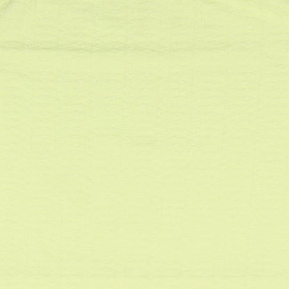 Womens UK Size 14 Pure & Natural Yellow Basic T-Shirt