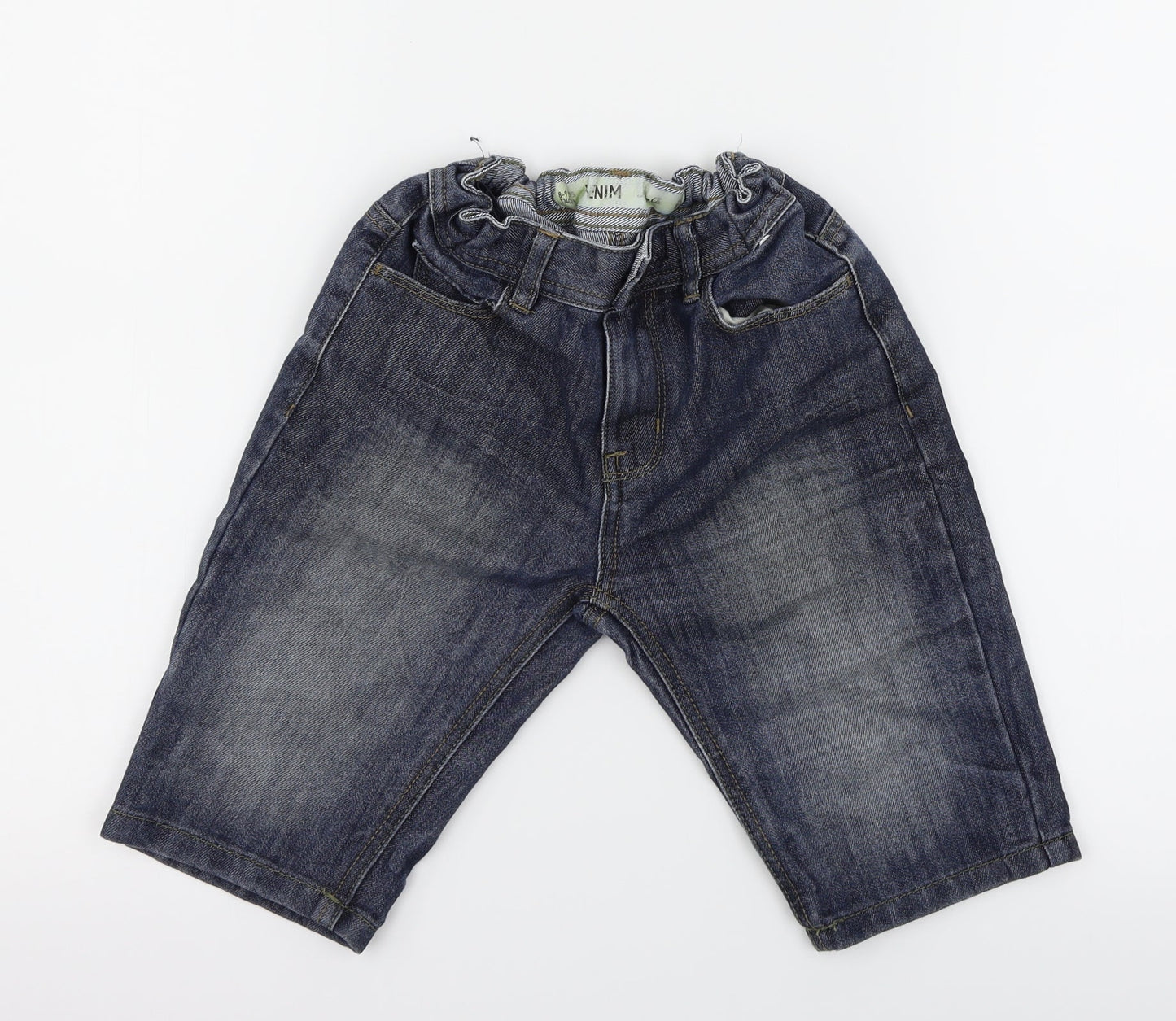 deniem & co Girls Blue   Cut-Off Shorts Size 8-9 Years