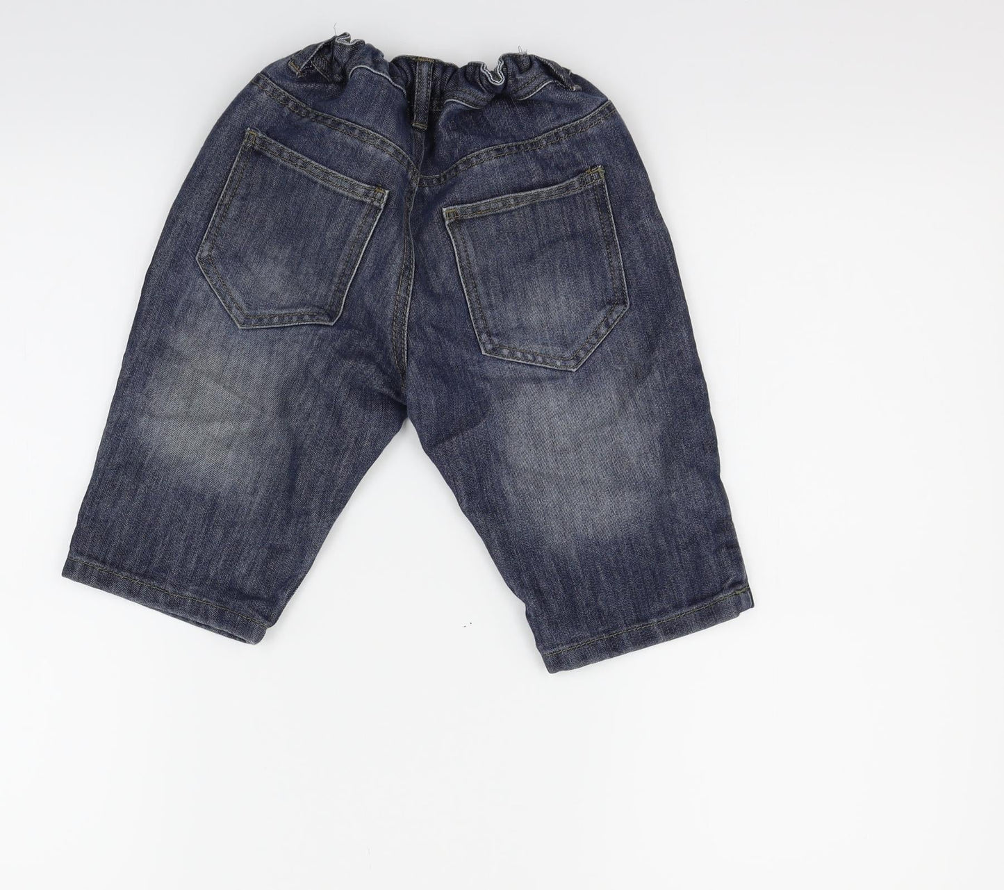 deniem & co Girls Blue   Cut-Off Shorts Size 8-9 Years
