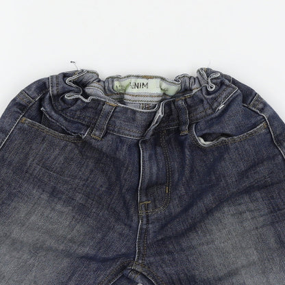 deniem & co Girls Blue   Cut-Off Shorts Size 8-9 Years