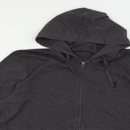 Next Womens Grey   Full Zip Jumper Size L