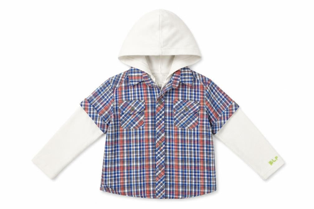 RJR.John Rocha Girls Blue Check  Jacket  Size 4-5 Years