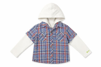 RJR.John Rocha Girls Blue Check  Jacket  Size 4-5 Years