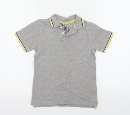 Debenhams Girls Grey   Basic T-Shirt Size 5-6 Years
