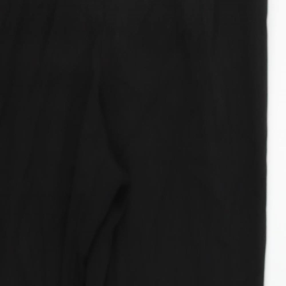 M&Co Womens Black   Trousers  Size 12 L31 in