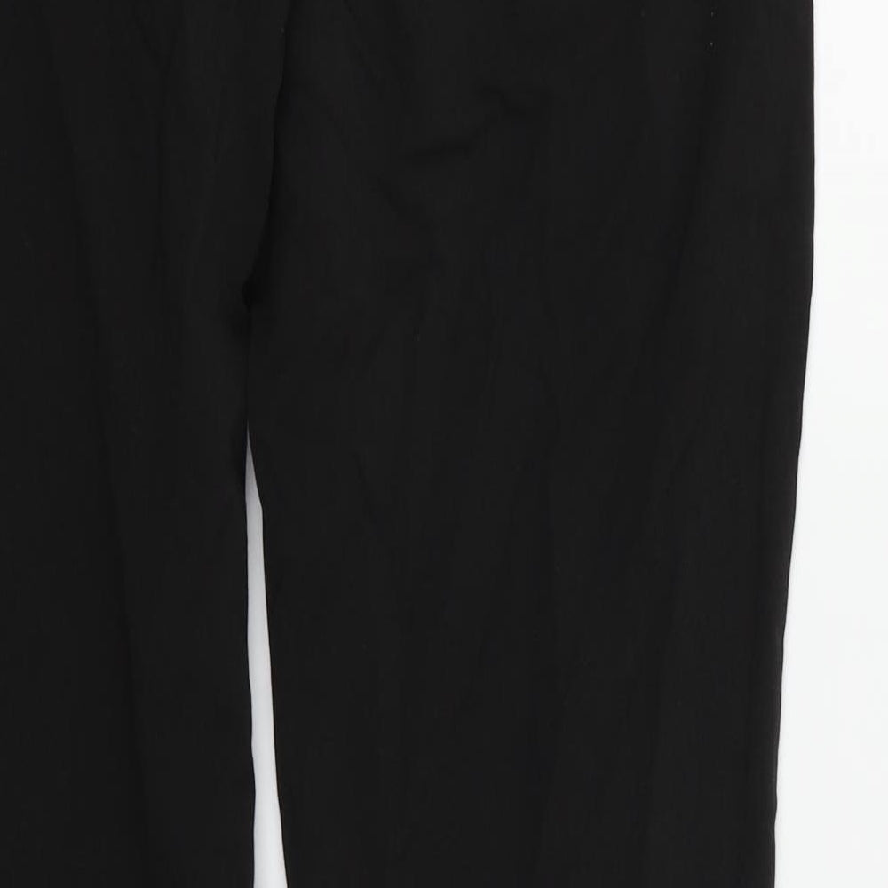 M&Co Womens Black   Trousers  Size 12 L31 in