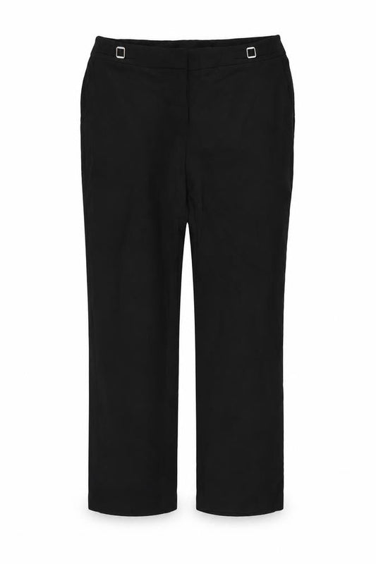 Womens UK Size 14 BHS Relaxed Fit  Black Trousers