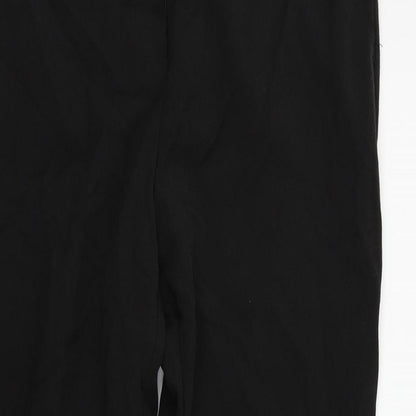 Womens UK Size 14 BHS Relaxed Fit  Black Trousers