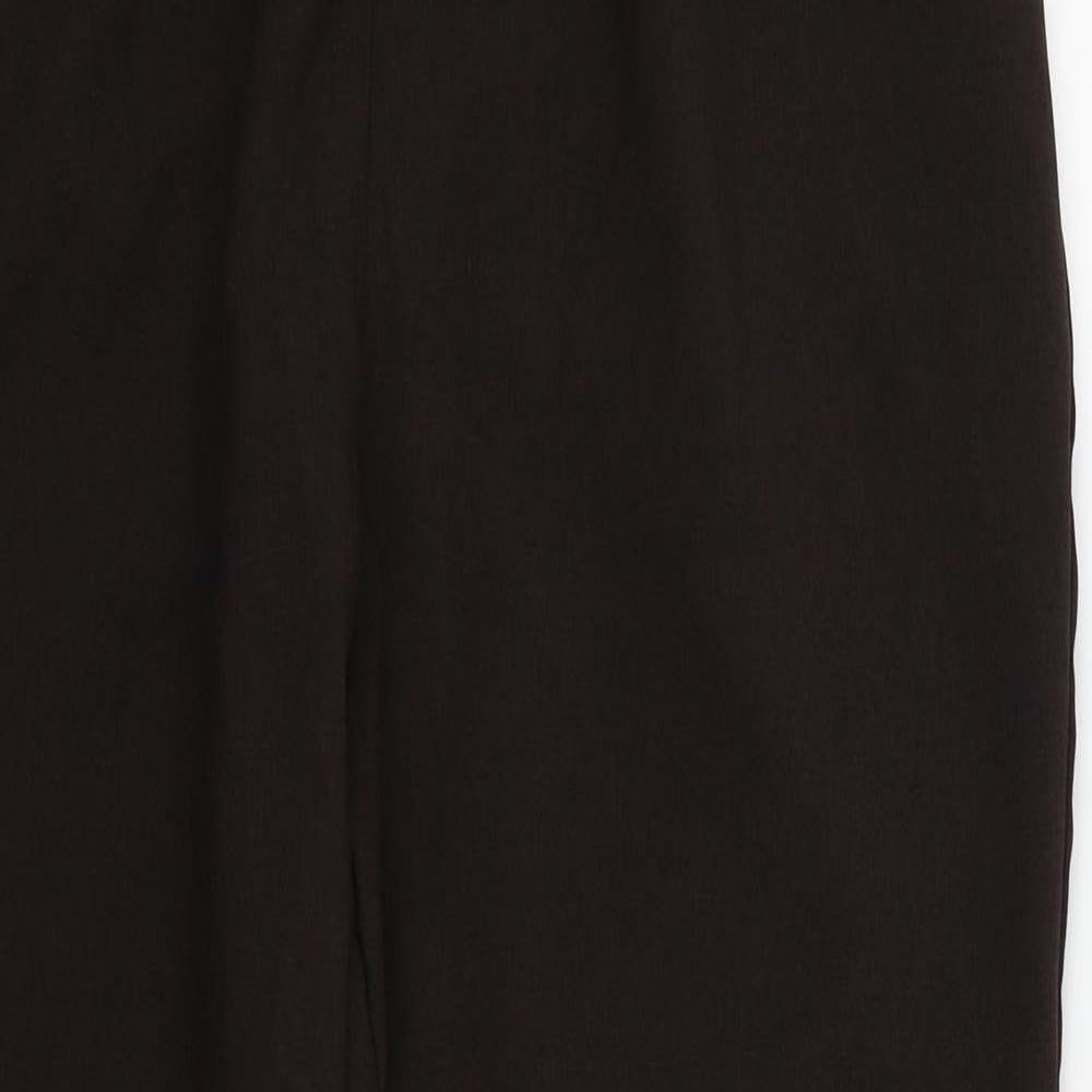 EDITIONS Womens Brown   Trousers  Size 14 L27 in