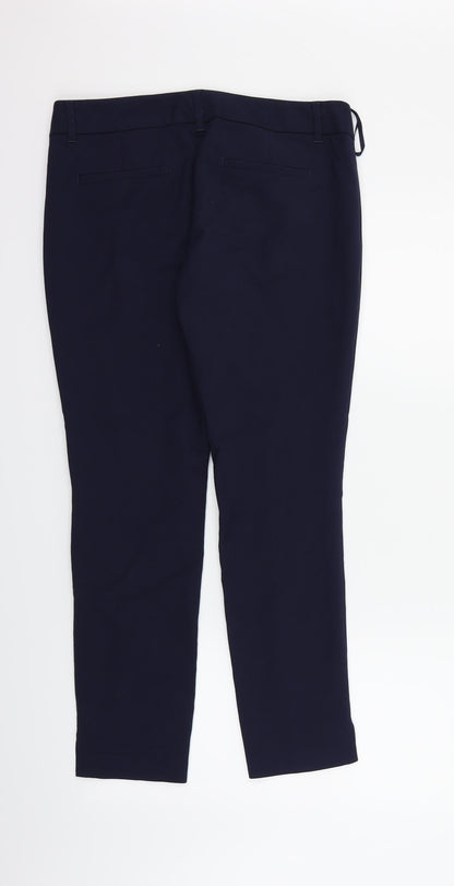Womens UK Size 10 NEXT Regular Fit  Blue Trousers